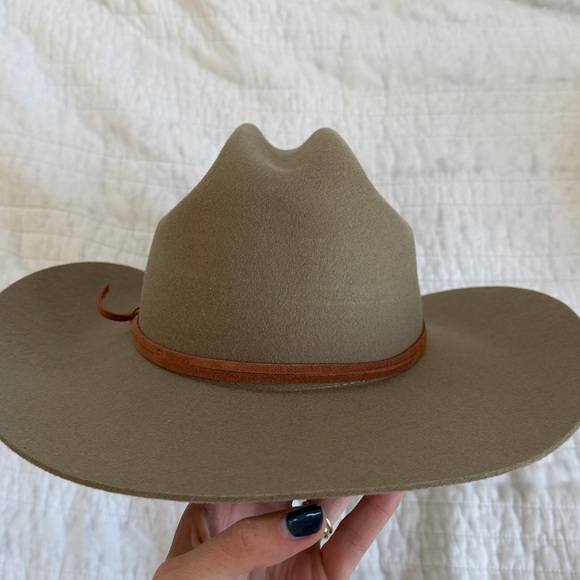 Brixton Men's Tan Western hat - Picture 5 of 7